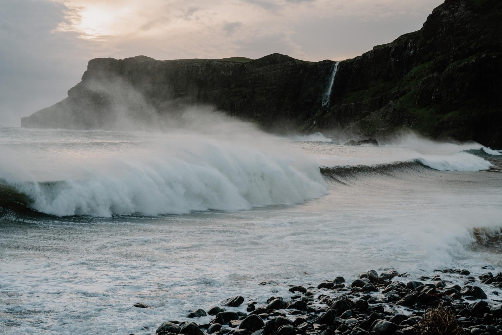 This 7-Mile Skye Beach Trail Leads to Whisky and Waterfalls